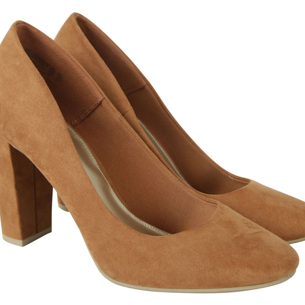 Suede Heels